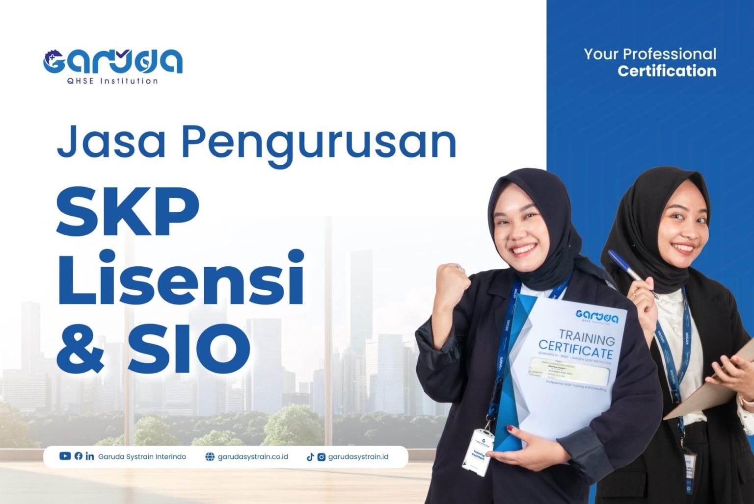 Jasa Pengurusan Lisensi Ahli Muda K3 Konstruksi – Garuda QHSE Institution