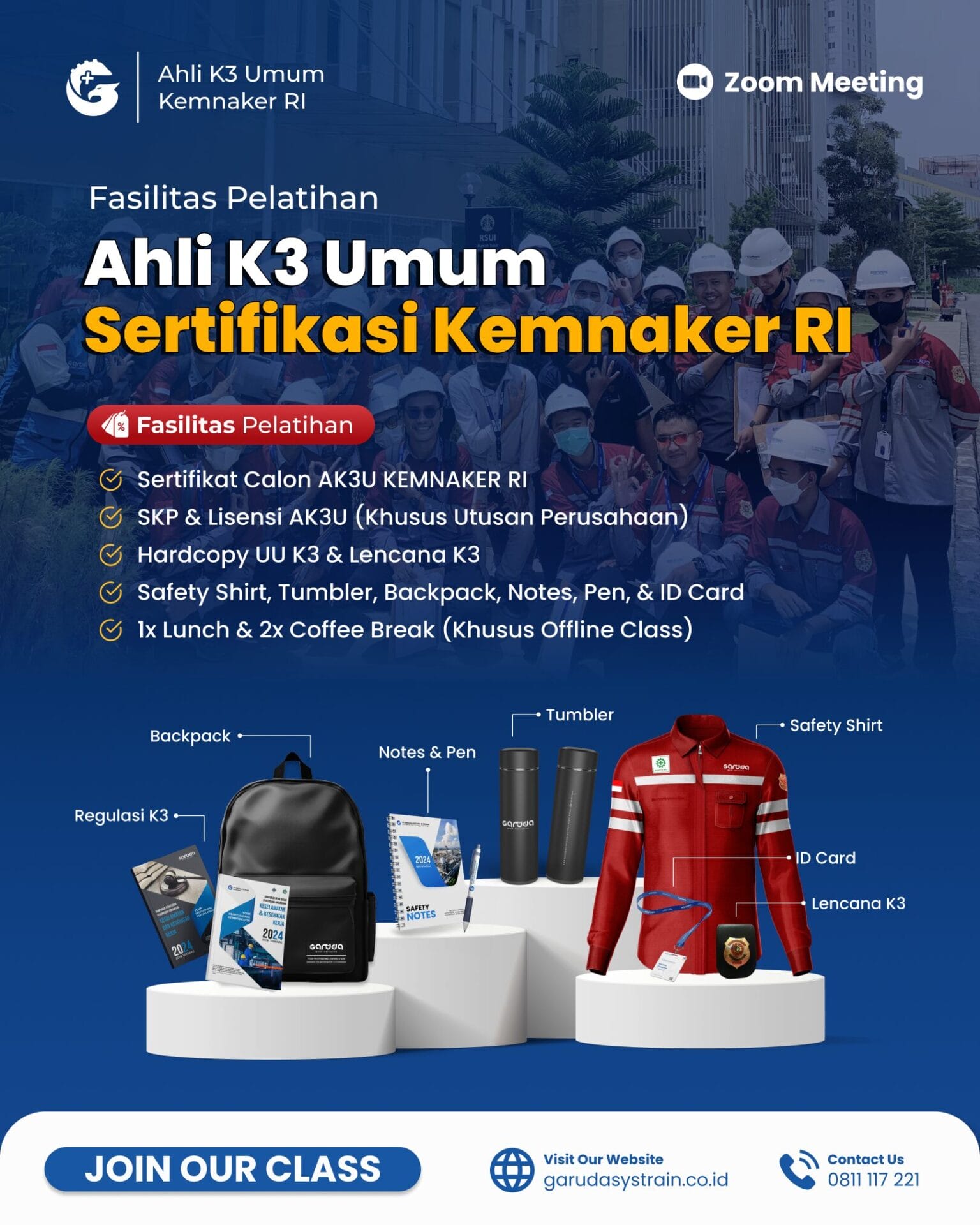 Fasilitas AK3U KEMNAKER RI (update 16.10.2024)